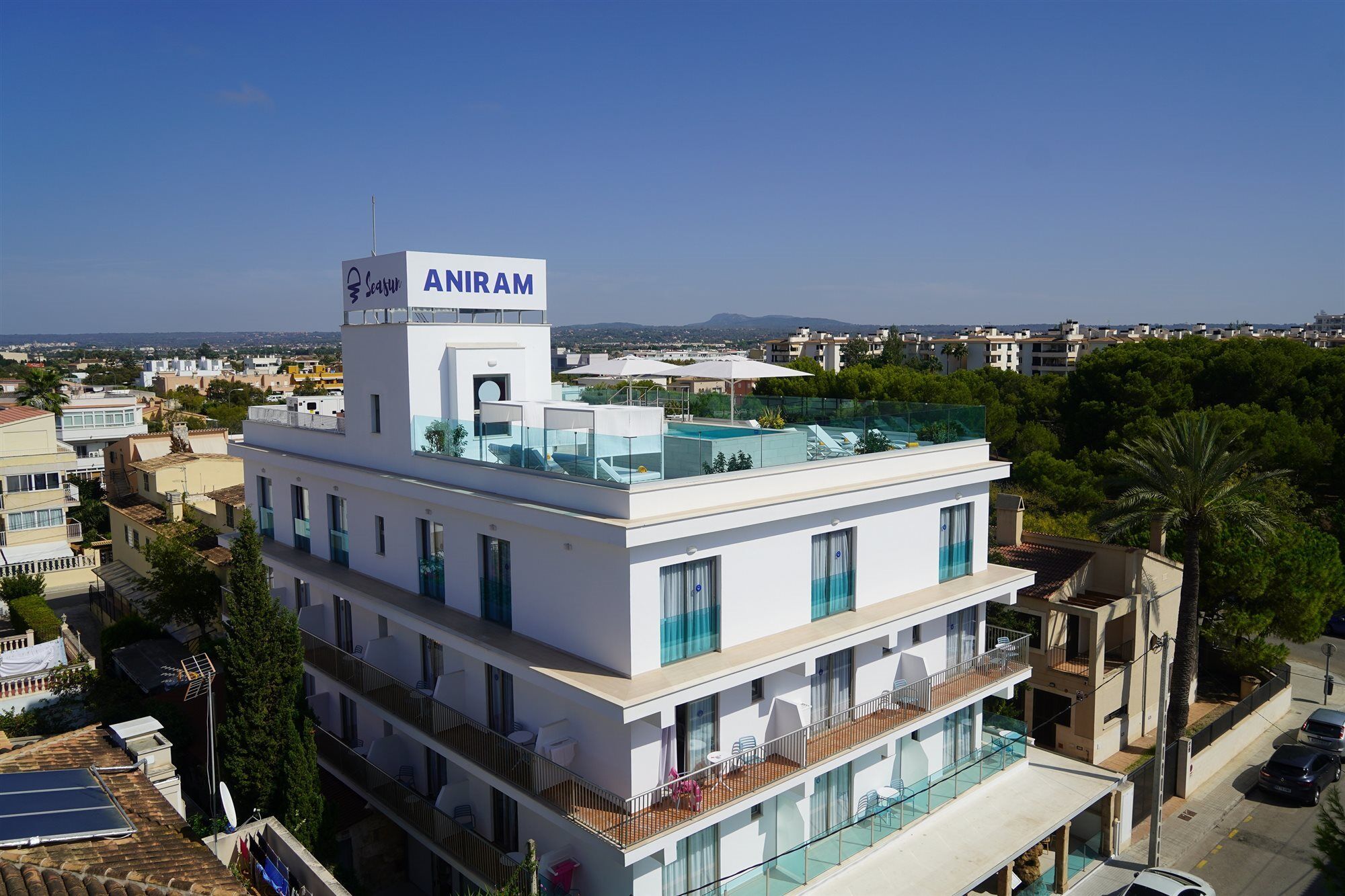 Hotel Seasun Aniram プラヤ・デ・パルマ エクステリア 写真